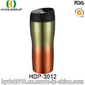 Taza de café de viaje de acero inoxidable sin BPA con tapa de tornillo (HDP-3012)